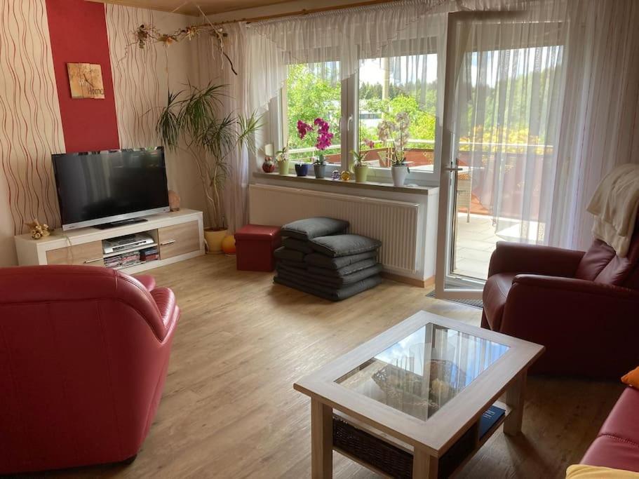 Ferienwohnung Zur Geigenbachtalsperre Poppengrun المظهر الخارجي الصورة